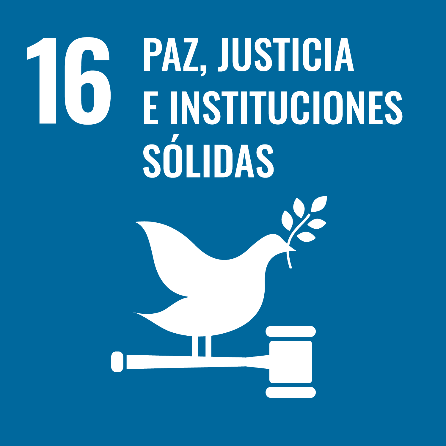 16 Paz, Justicia e Instituciones Sólidas 